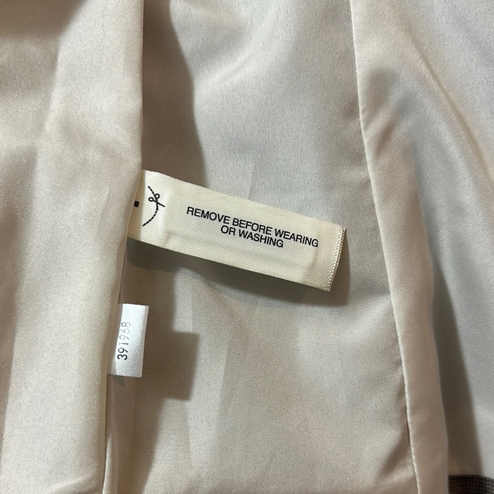 Ann Taylor Brown Structured Blazer Professional F… - image 8